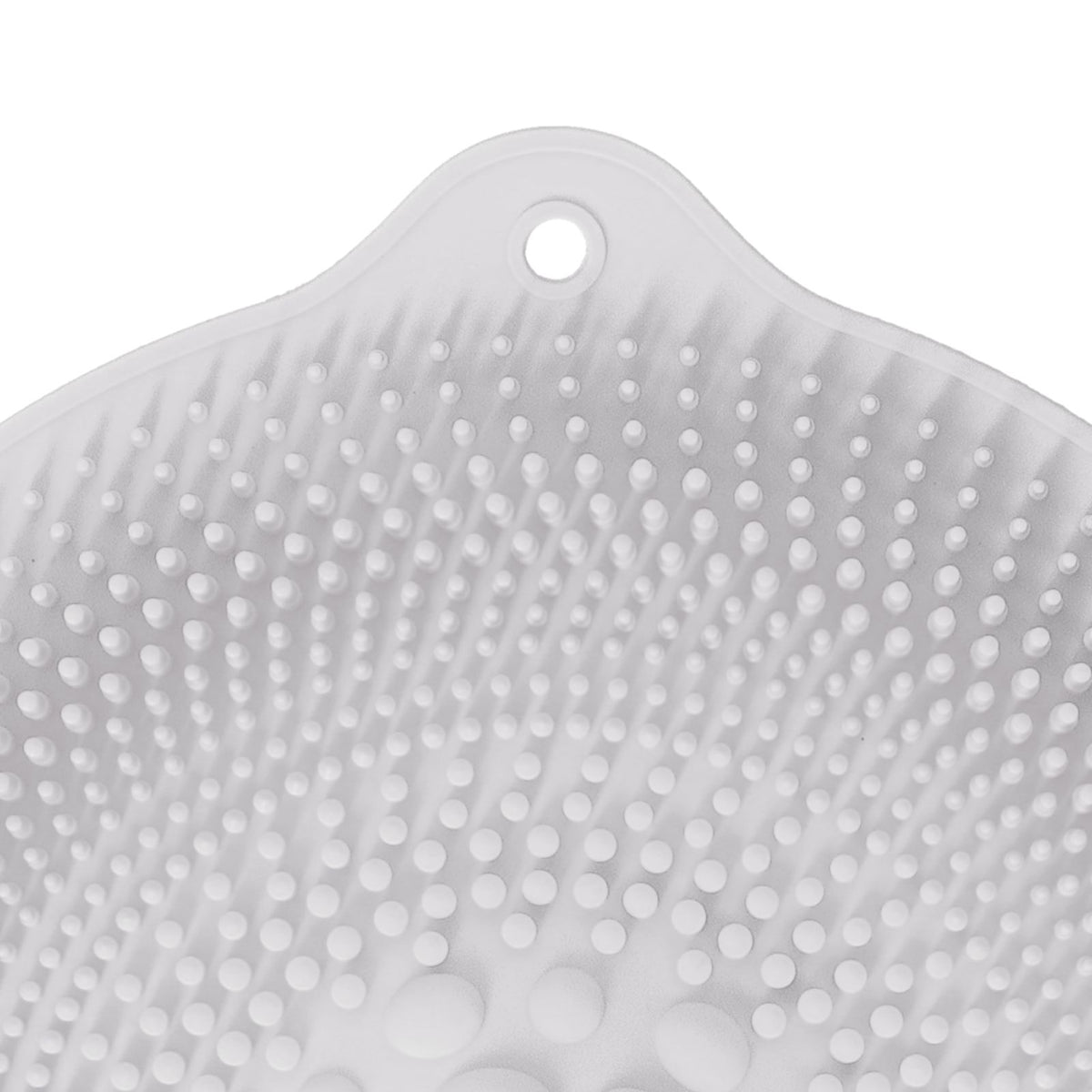 Natural Rubber Foot Bath Mat Innovative Anti Slip Shower Mat for Bathroom Foot Massager KitchenLight Gray