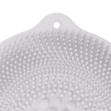 Natural Rubber Foot Bath Mat Innovative Anti Slip Shower Mat for Bathroom Foot Massager KitchenLight Gray