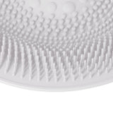 Natural Rubber Foot Bath Mat Innovative Anti Slip Shower Mat for Bathroom Foot Massager KitchenLight Gray