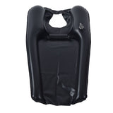 Inflatable Shampoo Bowl Portable Hair Washing Tray with Inflator Pump Lightweight Shampoo Basin - Front View