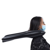 Inflatable Shampoo Bowl Portable Hair Washing Tray with Inflator Pump Lightweight Shampoo Basin