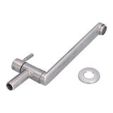 G1/2 Lengthen Water Faucet 304 Stainless Steel Single Cold Water Tap for Kitchen Balcony Mop Pool