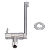 G1/2 Lengthen Water Faucet 304 Stainless Steel Single Cold Water Tap for Kitchen Balcony Mop Pool