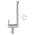 G1/2 Lengthen Water Faucet 304 Stainless Steel Single Cold Water Tap for Kitchen Balcony Mop Pool