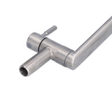 G1/2 Lengthen Water Faucet 304 Stainless Steel Single Cold Water Tap for Kitchen Balcony Mop Pool