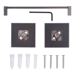 Slippers Rack Grey Wall Mounted Hanging Shoe Organizer Bathroom Storage Accessories