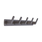45cm Row Hook Wall Mount Aluminium Alloy Coat Towel Hook for Kitchen Bathroom Bedroom Closet