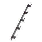45cm Row Hook Wall Mount Aluminium Alloy Coat Towel Hook for Kitchen Bathroom Bedroom Closet