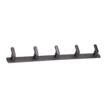 45cm Row Hook Wall Mount Aluminium Alloy Coat Towel Hook for Kitchen Bathroom Bedroom Closet - Rear View