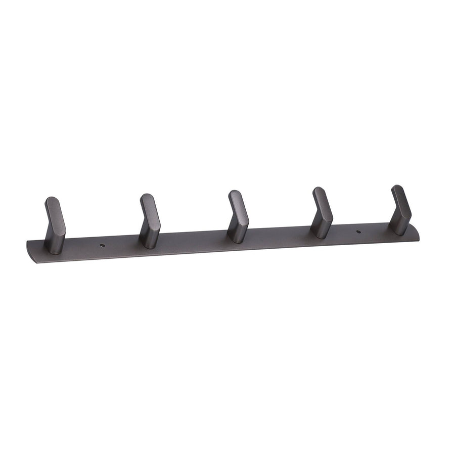 45cm Row Hook Wall Mount Aluminium Alloy Coat Towel Hook for Kitchen Bathroom Bedroom Closet