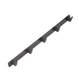 45cm Row Hook Wall Mount Aluminium Alloy Coat Towel Hook for Kitchen Bathroom Bedroom Closet