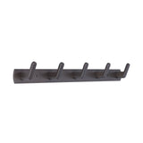 45cm Row Hook Wall Mount Aluminium Alloy Coat Towel Hook for Kitchen Bathroom Bedroom Closet