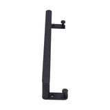 Single Towel Rack Aluminum Alloy 50cm / 20in Wall Mounted Towel Bar for Bathroom Kitchen - Side View