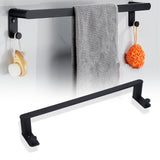 Single Towel Rack Aluminum Alloy 50cm / 20in Wall Mounted Towel Bar for Bathroom Kitchen - Extra Image
