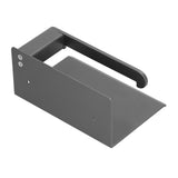 Toilet Paper Holder Stainless Steel Wall Mounted Toilet Paper Roll Holder with Shelf Matte Black for Bathroom - Extra Image