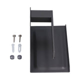 Toilet Paper Holder Aluminium Alloy Anti Rust Bathroom Phone Holder Gray Widen Punch Installation
