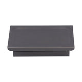 Toilet Paper Holder Aluminium Alloy Anti Rust Bathroom Phone Holder Gray Widen Punch Installation - Top-Down View