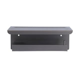 Toilet Paper Holder Aluminium Alloy Anti Rust Bathroom Phone Holder Gray Widen Punch Installation