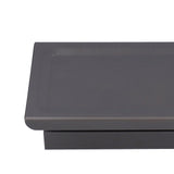 Toilet Paper Holder Aluminium Alloy Anti Rust Bathroom Phone Holder Gray Widen Punch Installation