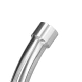 G3/4 Double Nozzle Single Cold Faucet 360 Degree Rotating 304 Stainless Steel Basin Tap for Kitchen Bathroom