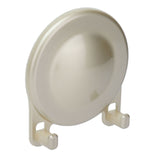 Wall Hole Decorative Cover Hooks ABS Self Adhesive Vent Reserved Drill Hole Decor Cover With Hooks for HomeLow Cover with Hook Gold - Top-Down View