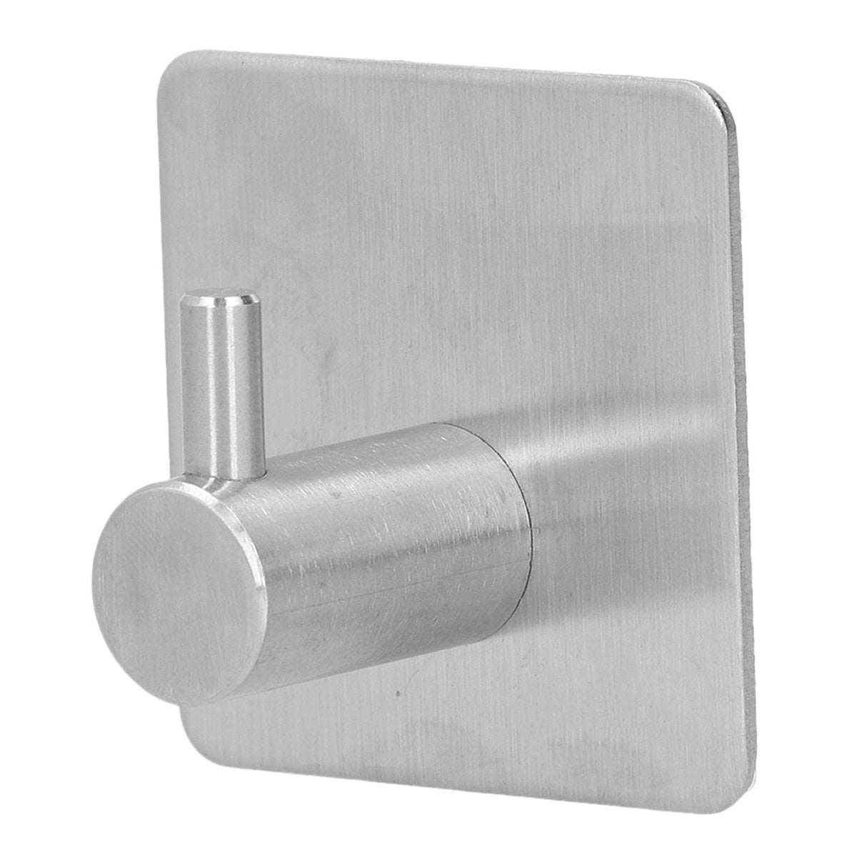 Cylindrical Hook 304 Stainless Steel Viscose Nonperforated Metal Bathroom Coat Hat Single Hook