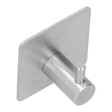 Cylindrical Hook 304 Stainless Steel Viscose Nonperforated Metal Bathroom Coat Hat Single Hook - Extra Image