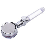 G1/2 High Pressure Fan Shower Head with Pause Switch 360 Degree Rotation Handheld Filter Detachable Shower SprayerRed