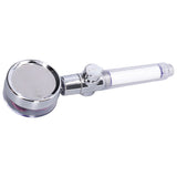 G1/2 High Pressure Fan Shower Head with Pause Switch 360 Degree Rotation Handheld Filter Detachable Shower SprayerRed