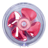 G1/2 High Pressure Fan Shower Head with Pause Switch 360 Degree Rotation Handheld Filter Detachable Shower SprayerRed