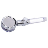 G1/2 High Pressure Fan Shower Head with Pause Switch 360 Degree Rotation Handheld Filter Detachable Shower SprayerPurple