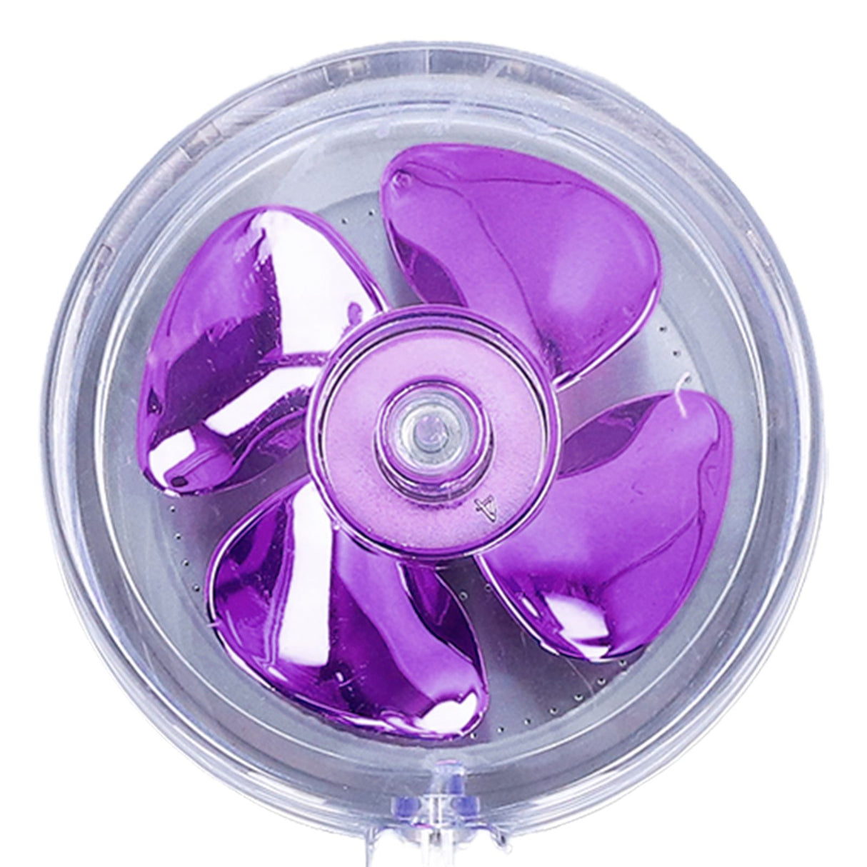 G1/2 High Pressure Fan Shower Head with Pause Switch 360 Degree Rotation Handheld Filter Detachable Shower SprayerPurple