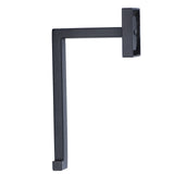 Stainless Steel Toilet Paper Holder Corrosion Resistance Tissue Rack for Bathroom Kitchen (Black) - Extra Image