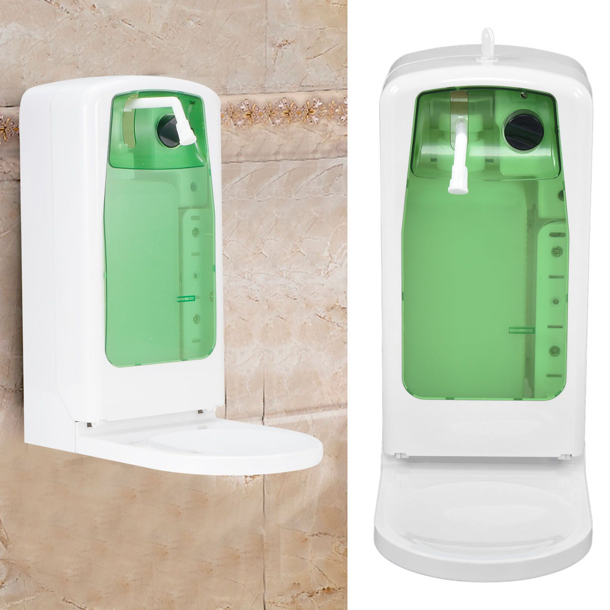 1000mL Automatic Soap Dispenser with Sensitive Infrared Sensor for Kindergarten Hospital Home Office