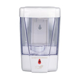 Automatic Soap Dispenser Wall Mounted Touchless Liquid Soap Container for Home Hotel Public Places - Rear View