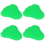 10PCS Urinal Filter Screen Splashproof Urinal Mat Fragrance Urinal Screen for Bathroom Restaurant - 45-Degree Angle