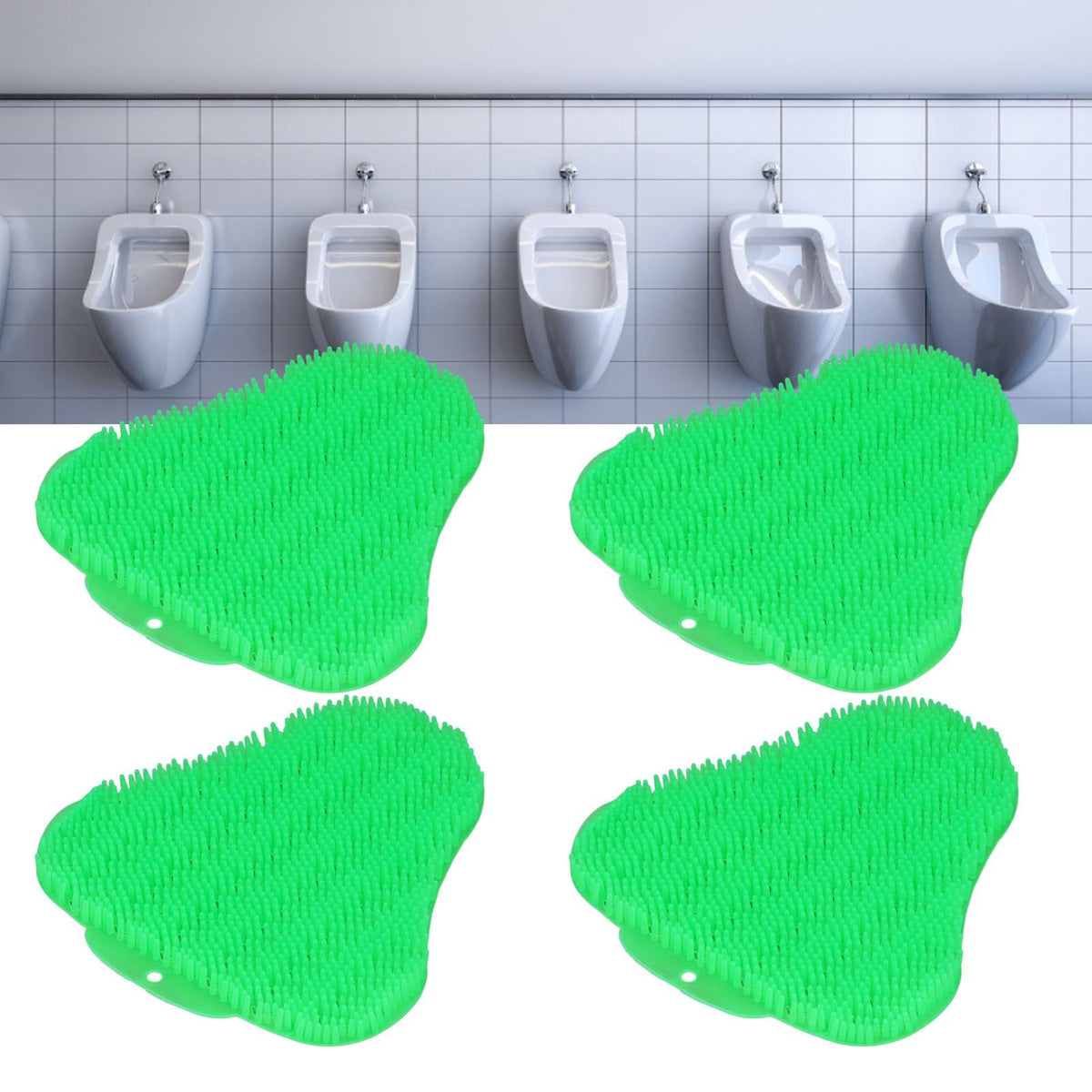 10PCS Urinal Filter Screen Splashproof Urinal Mat Fragrance Urinal Screen for Bathroom Restaurant
