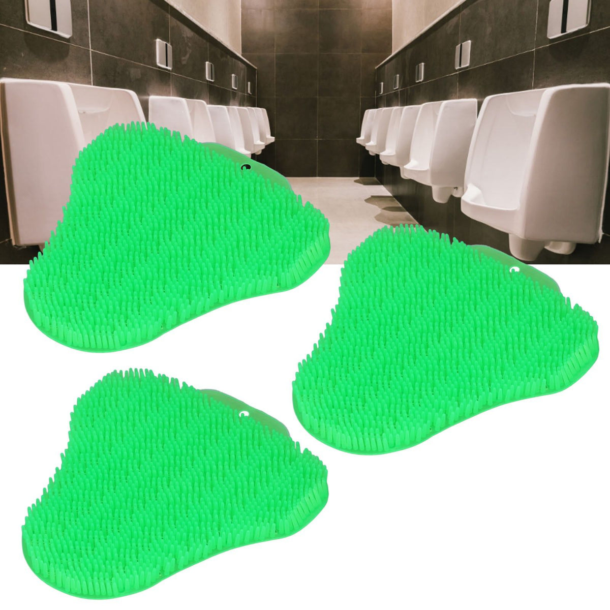 10PCS Urinal Filter Screen Splashproof Urinal Mat Fragrance Urinal Screen for Bathroom Restaurant
