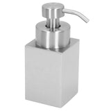 Foaming Soap Dispenser Stainless Steel Shower Gel Shampoo Dispenser with PP Pump Head for Bathroom Kitchen Laundry Room - Low Angle