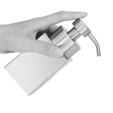 Foaming Soap Dispenser Stainless Steel Shower Gel Shampoo Dispenser with PP Pump Head for Bathroom Kitchen Laundry Room