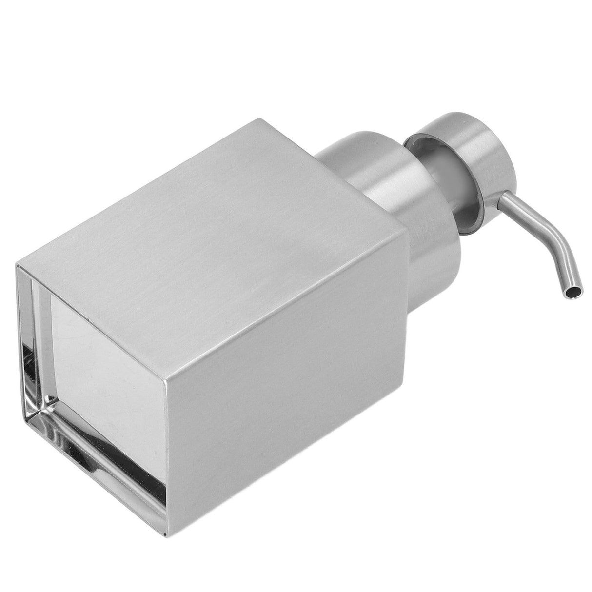 Foaming Soap Dispenser Stainless Steel Shower Gel Shampoo Dispenser with PP Pump Head for Bathroom Kitchen Laundry Room