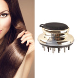 Scalp Applicator Comb Perspective Scale Window Design Ergonomic Essential Oil Resistant Scalp Massager BrushGold