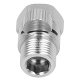 G1/2 Shower Head Sprayer Valve Brass Shut Off Valve Silver Water Control Valve for Home Bathroom