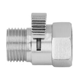 G1/2 Shower Head Sprayer Valve Brass Shut Off Valve Silver Water Control Valve for Home Bathroom - Extra Image