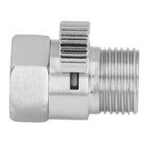 G1/2 Shower Head Sprayer Valve Brass Shut Off Valve Silver Water Control Valve for Home Bathroom - Extra Image