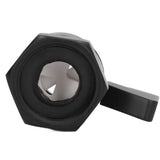 G1/2 Shut Off Valve Brass Water Control Valve Black Shower Head Sprayer Valve for Household Bathroom