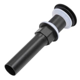 Round Popup Sink Drain Copper Stainless Steel Drain Stopper with Filter Basket Bathroom Accessory for Household