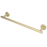 Gold Towel Bar Approx 17.7in 304 Stainless Steel 11lbs Maximum Load Rustproof Corrosion Resistant Bathroom Towel Bar - 45-Degree Angle