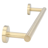 Gold Towel Bar Approx 17.7in 304 Stainless Steel 11lbs Maximum Load Rustproof Corrosion Resistant Bathroom Towel Bar - Low Angle