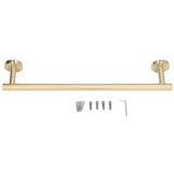 Gold Towel Bar Approx 17.7in 304 Stainless Steel 11lbs Maximum Load Rustproof Corrosion Resistant Bathroom Towel Bar - Extra Image